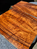 3A Curly Koa Jumbo Guitar 4 piece set
