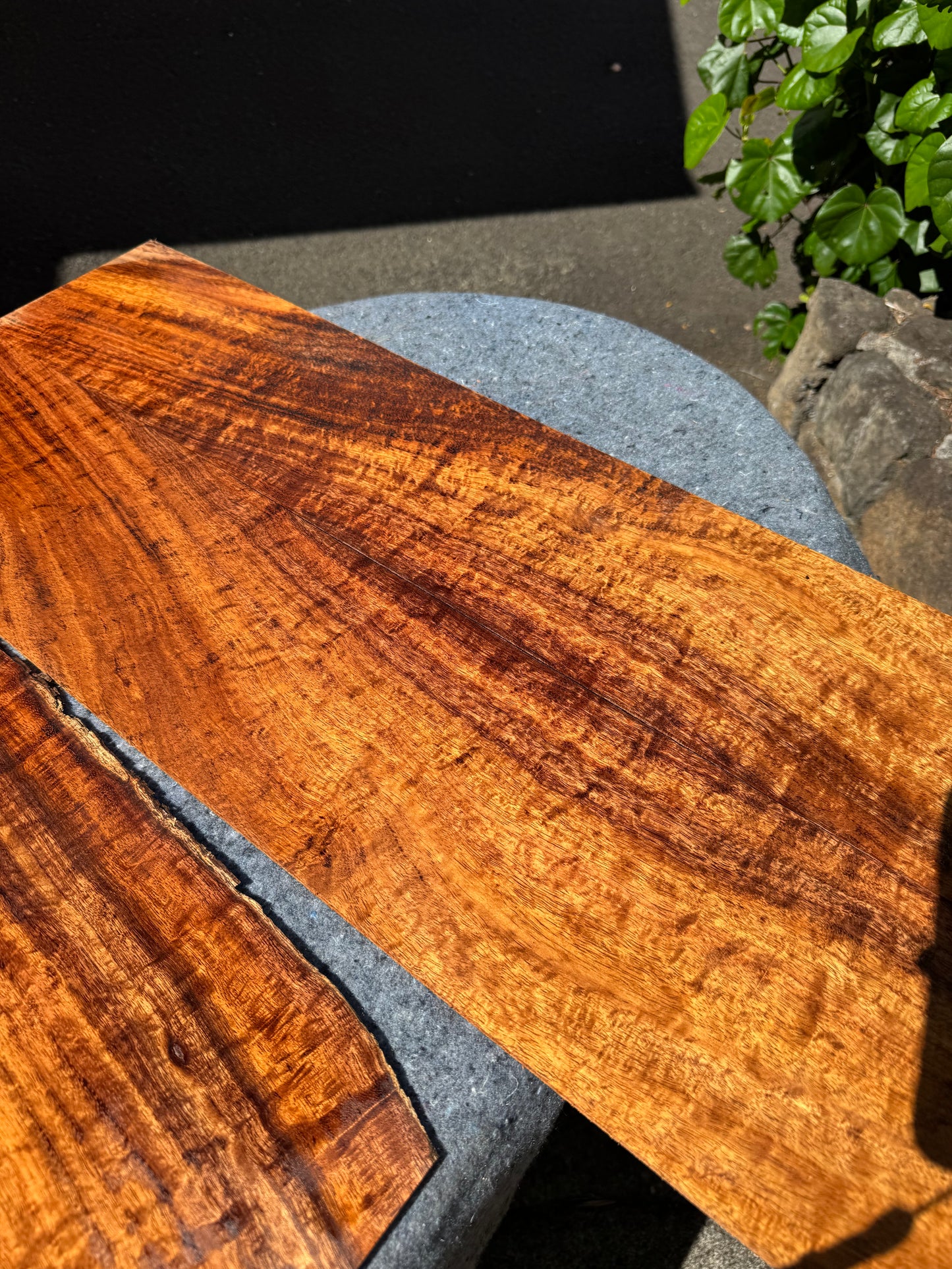 3A Curly Koa Jumbo Guitar 4 piece set