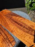 3A Curly Koa Jumbo Guitar 4 piece set