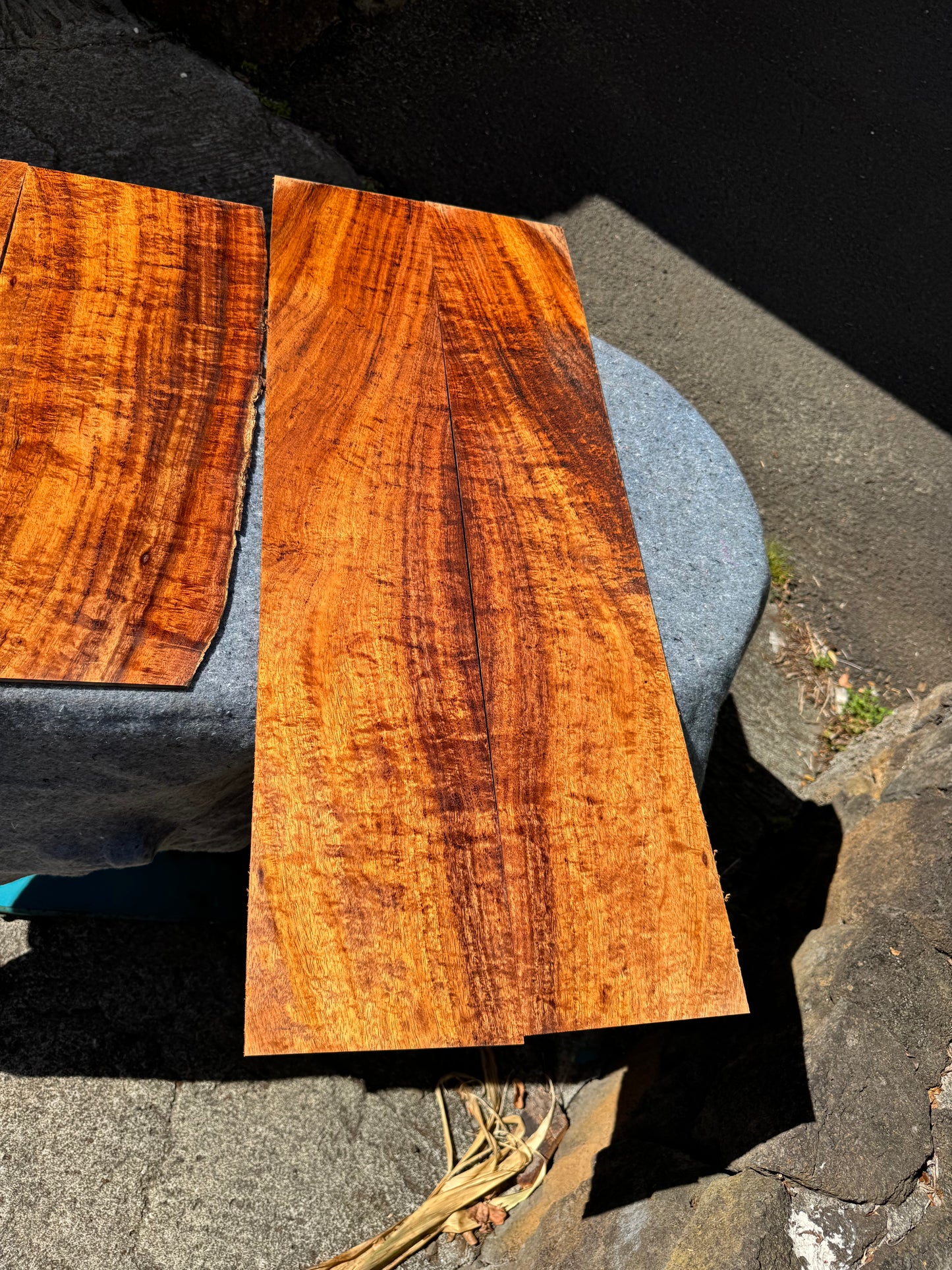 3A Curly Koa Jumbo Guitar 4 piece set