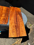 3A Curly Koa Jumbo Guitar 4 piece set