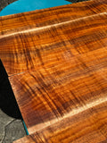 Curly Koa Jumbo Guitar 4 piece set