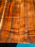 Curly Koa Jumbo Guitar 4 piece set