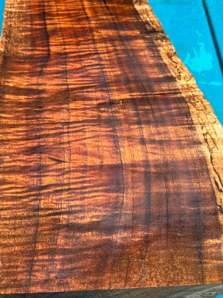 Premium Koa Live Edge wood 15.5”x4.5-7.5”x2”