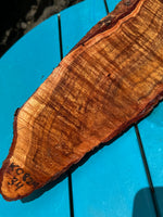 Premium Koa Live Edge wood 19”x4.5”x0-4”