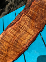 Premium Koa Live Edge wood 19”x4.5”x0-4”