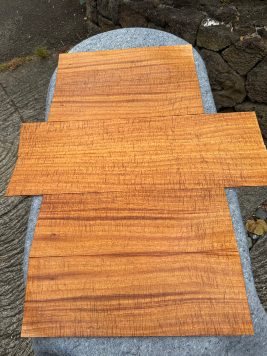 “The Beck” 3A Curly Koa Baritone Ukulele 6pc set