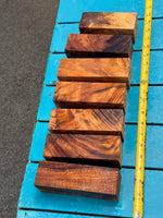 Figured Koa Turning Blank 7-8”x2”x2”