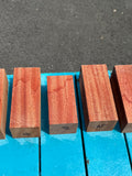 African Mahogany turning blanks 5-6”x2.5”x2 1/4”