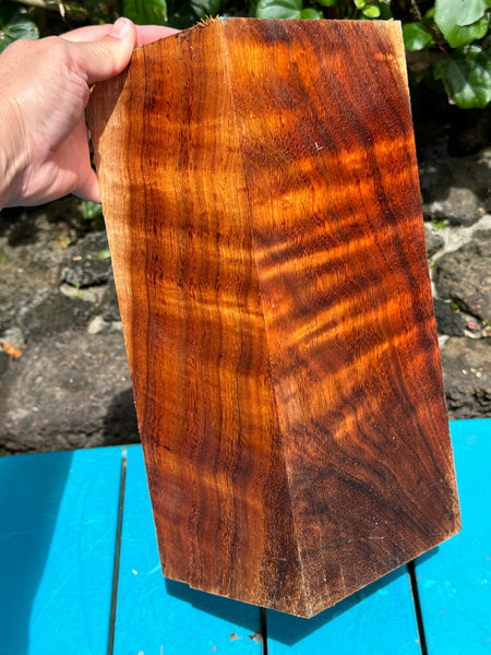 Curly Koa Bowl Blank 12”x5”x4 3/4”