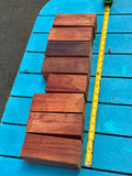 African Mahogany turning blanks 5-6”x2.5”x2 1/4”