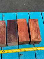 African Mahogany turning blanks 5-6”x2.5”x2 1/4”