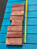 African Mahogany turning blanks 5-6”x2.5”x2 1/4”