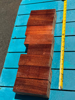 African Mahogany turning blanks 5-6”x2.5”x2 1/4”