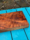 Premium Curly Koa wood 13”x6”x1 1/4”