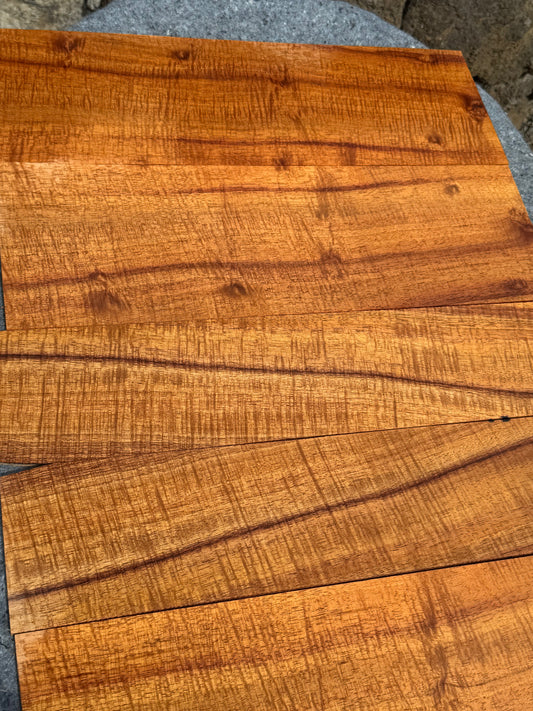“The Paulie” Premium Curly Koa 6 piece Tenor Ukulele