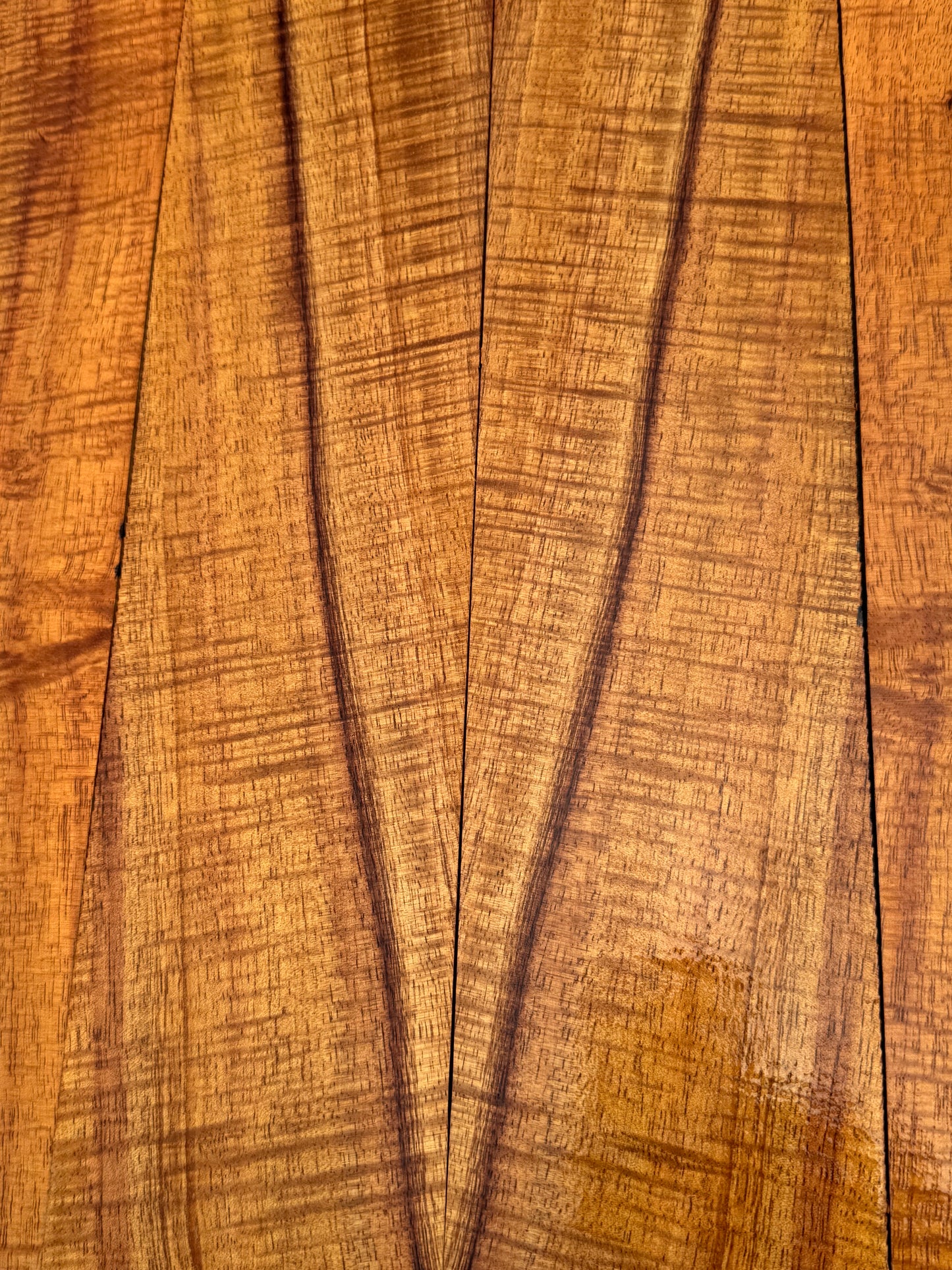“The Meadow” Premium Curly Koa 6 piece Tenor Ukulele