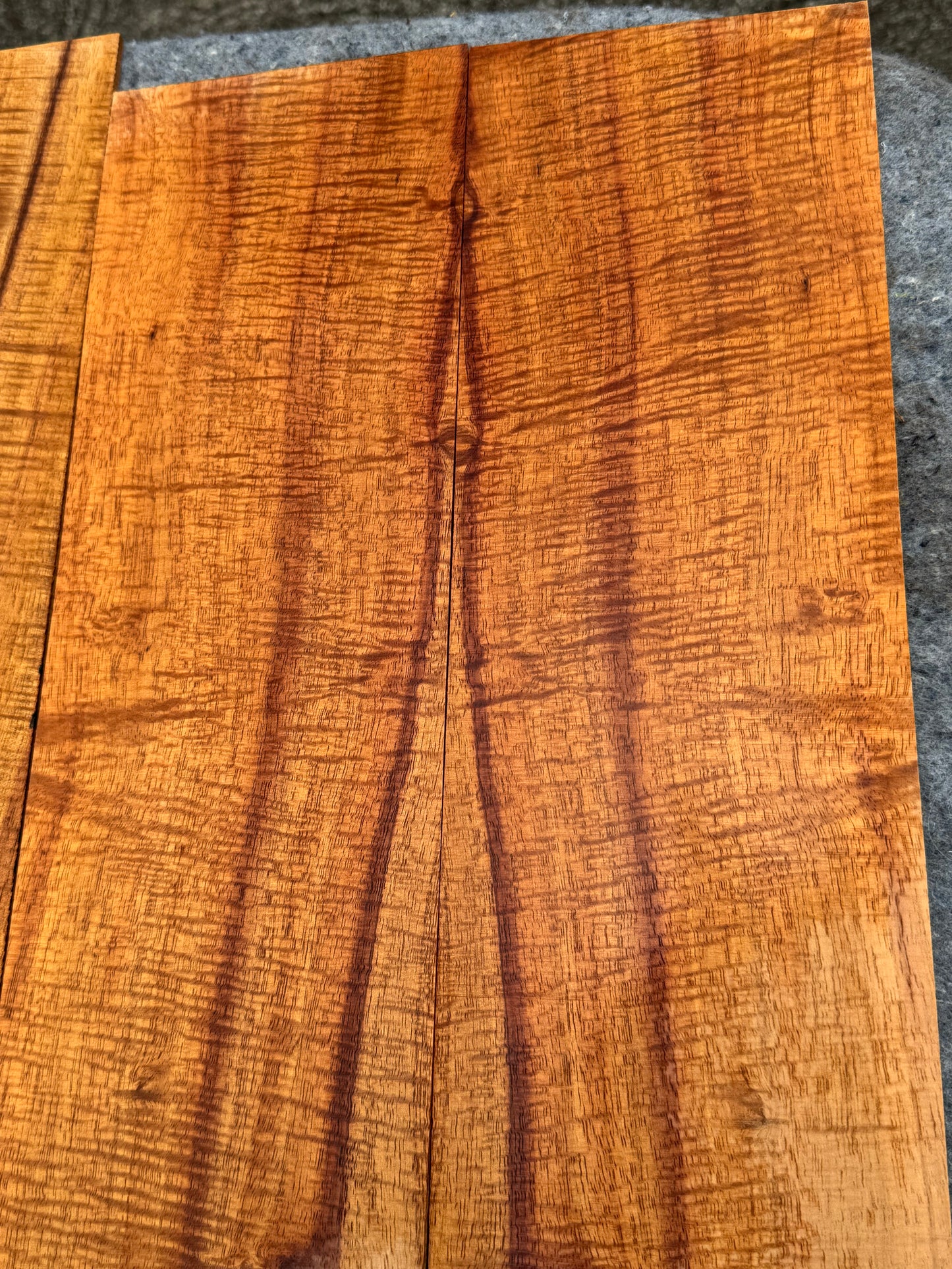 “The Meadow” Premium Curly Koa 6 piece Tenor Ukulele