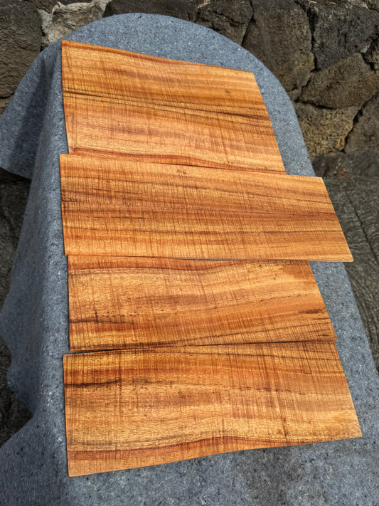 “The Angelo” Premium Curly Koa 6 piece Tenor Ukulele