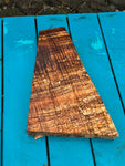 Premium Spalted Rustic Curly Koa wood 12”x3-7”x1 1/4”