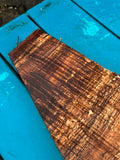 Premium Spalted Rustic Curly Koa wood 12”x3-7”x1 1/4”