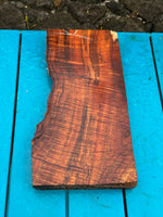 Premium Curly Live Edge Koa 13”x5-6 3/4”x1 1/4”