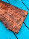 Premium Curly Live Edge Koa 13”x5-6 3/4”x1 1/4”