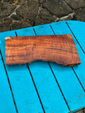 Premium Curly Live Edge Koa 13”x5-6 3/4”x1 1/4”