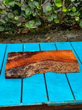 Premium Curly Live Edge Koa 13”x5-6 3/4”x1 1/4”