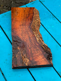 Premium Curly Live Edge Koa 13”x5-6 3/4”x1 1/4”