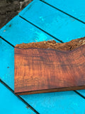 Premium Curly Live Edge Koa 13”x5-6 3/4”x1 1/4”