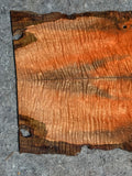 Curly Mango Bookmatched 4mm boards 2@15”x4”x4mm