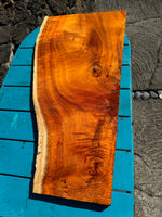 Curly Koa Live Edge Slab 27”x7.5-14”x1”