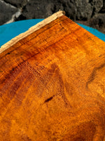 Curly Koa Live Edge Slab 27”x7.5-14”x1”