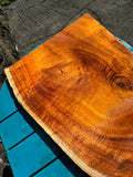 Curly Koa Live Edge Slab 27”x7.5-14”x1”