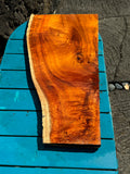 Curly Koa Live Edge Slab 27”x7.5-14”x1”