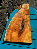 Curly Koa Live Edge Slab 27”x7.5-14”x1”