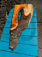 Curly Koa Live Edge Slab 29”x4-13”x1”