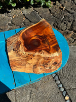 Curly Koa Live Edge Slab 15”x11-18”x1.5-2.5”