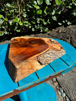 Curly Koa Live Edge Slab 15”x11-18”x1.5-2.5”