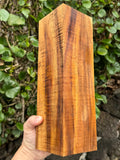 Curly Koa Turning Blank 12”x3.5”x3 3/8”