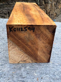 Curly Koa Turning Blank 12”x3.5”x3 3/8”