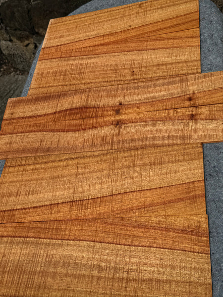 “The Buddy” Premium Curly Koa 6 piece Tenor Ukulele