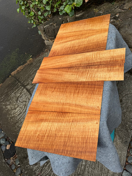 “The Joni” 4A Curly Koa Baritone Ukulele 6pc set