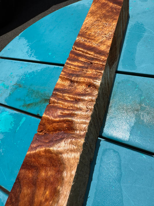 Curly Koa Turning Blank 32”x2”x2”