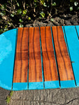Figured Koa Finger Boards 17”x3 3/8”x4mm