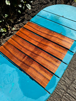 Figured Koa Finger Boards 17”x3 3/8”x4mm