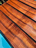 Figured Koa Finger Boards 17”x3 3/8”x4mm