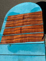 Figured Koa Finger Boards 17”x3 3/8”x4mm