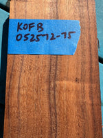 Figured Koa Finger Boards 17”x3 3/8”x4mm